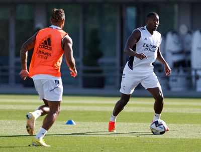 entrenamiento del real madrid