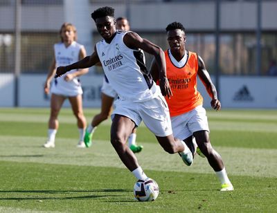 entrenamiento del real madrid