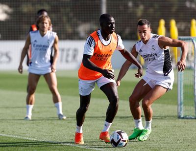 entrenamiento del real madrid