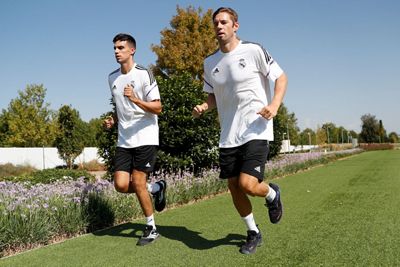 entrenamiento del real madrid de baloncesto