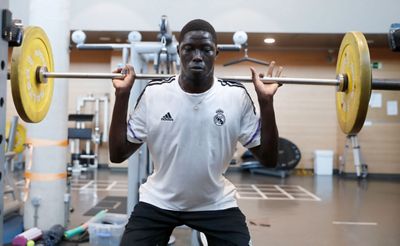entrenamiento del real madrid de baloncesto