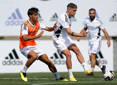 entrenamiento del real madrid