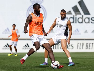 entrenamiento del real madrid