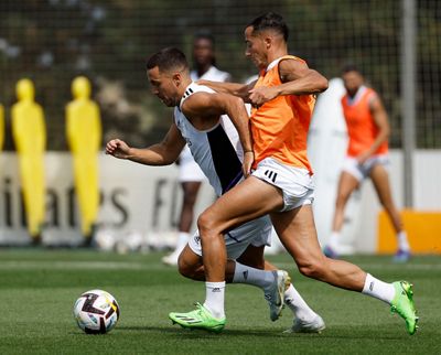 entrenamiento del real madrid