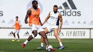 The team continue preparing the match against Espanyol