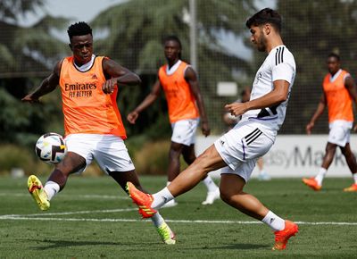 entrenamiento del real madrid