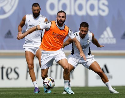 entrenamiento del real madrid