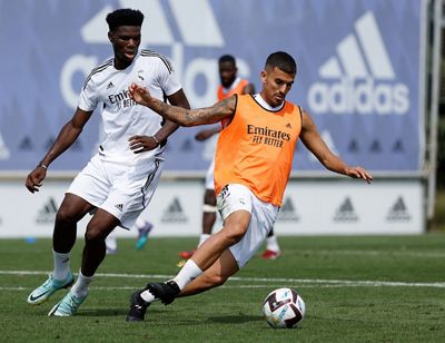 entrenamiento del real madrid
