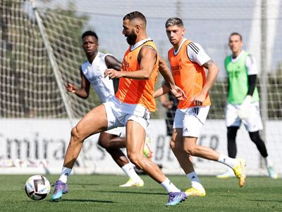 entrenamiento del real madrid