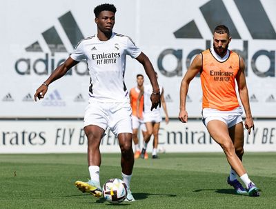 entrenamiento del real madrid
