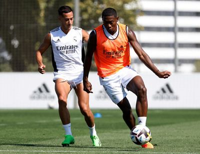 entrenamiento del real madrid