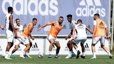 entrenamiento del real madrid
