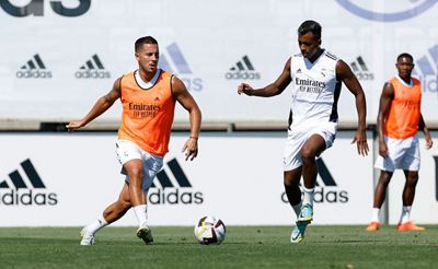 entrenamiento del real madrid