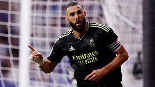 Sieg und Tabellenführung dank eines Doppelpacks von Benzema
