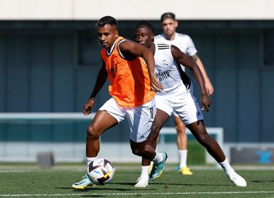 entrenamiento del real madrid