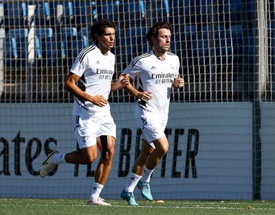 entrenamiento del real madrid