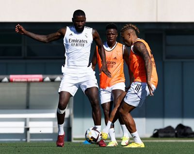 entrenamiento del real madrid