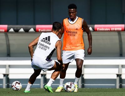 entrenamiento del real madrid