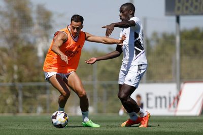 entrenamiento del real madrid