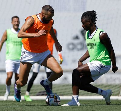entrenamiento del real madrid
