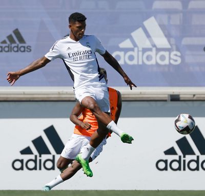 entrenamiento del real madrid