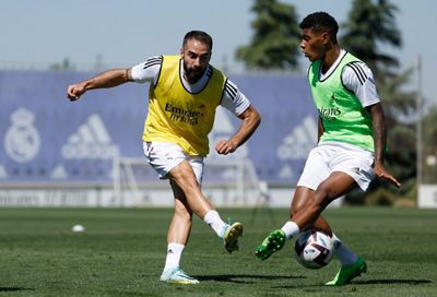 entrenamiento del real madrid