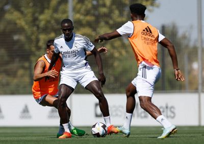 entrenamiento del real madrid
