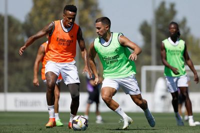 entrenamiento del real madrid