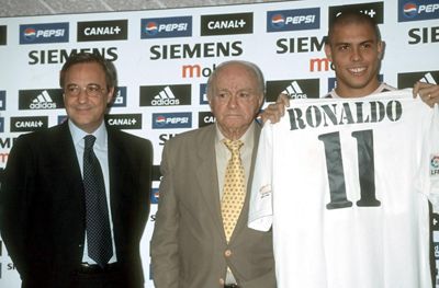 se cumplen 20 años del fichaje de ronaldo