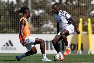 entrenamiento del real madrid
