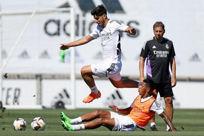 entrenamiento del real madrid