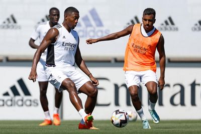 entrenamiento del real madrid