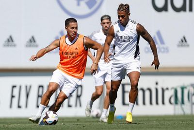 entrenamiento del real madrid