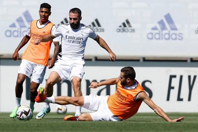 entrenamiento del real madrid