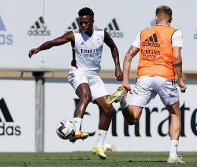 entrenamiento del real madrid