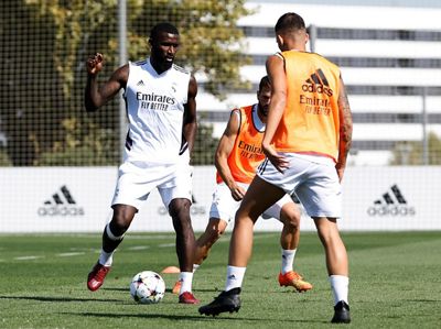 entrenamiento del real madrid