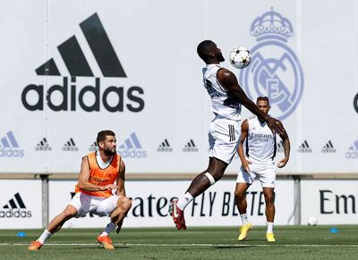 entrenamiento del real madrid
