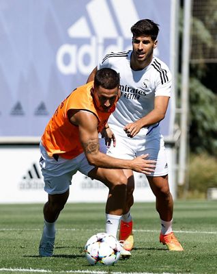 entrenamiento del real madrid
