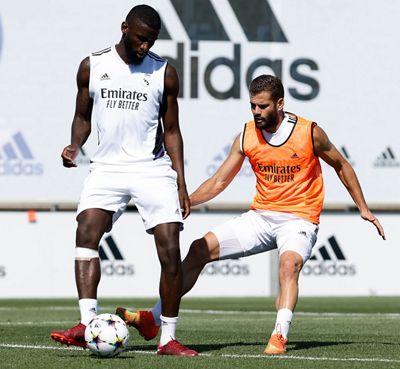 entrenamiento del real madrid