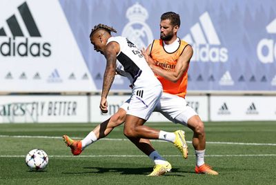 entrenamiento del real madrid