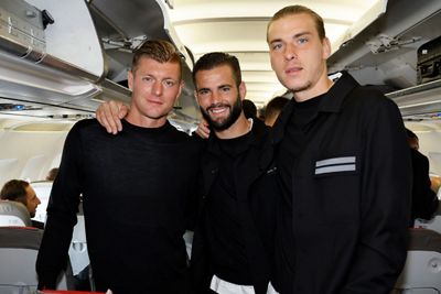 salida del real madrid a londres