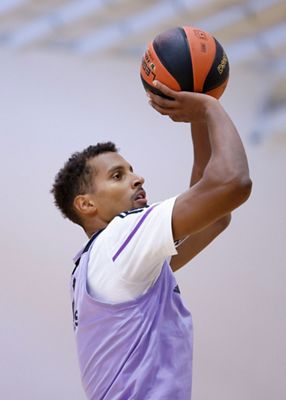 entrenamiento del real madrid de baloncesto