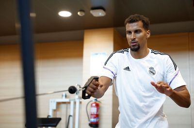 entrenamiento del real madrid de baloncesto
