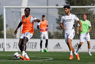 entrenamiento del real madrid