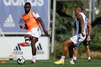 entrenamiento del real madrid