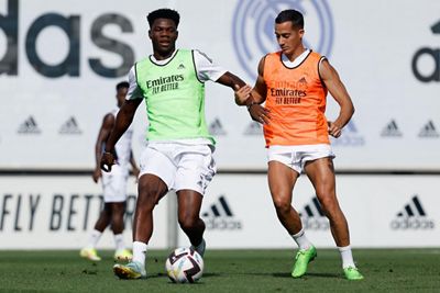 entrenamiento del real madrid
