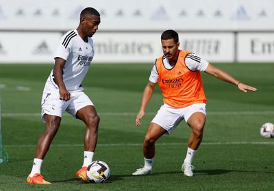 entrenamiento del real madrid