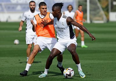 entrenamiento del real madrid