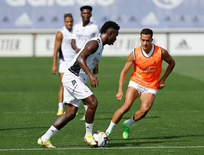 entrenamiento del real madrid