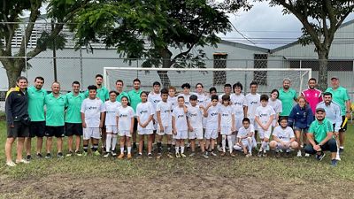 Formación de entrenadores de las escuelas de la Fundación en Costa Rica